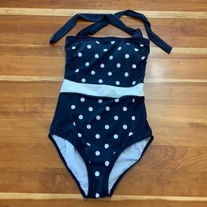 Boden halter swimsuit.